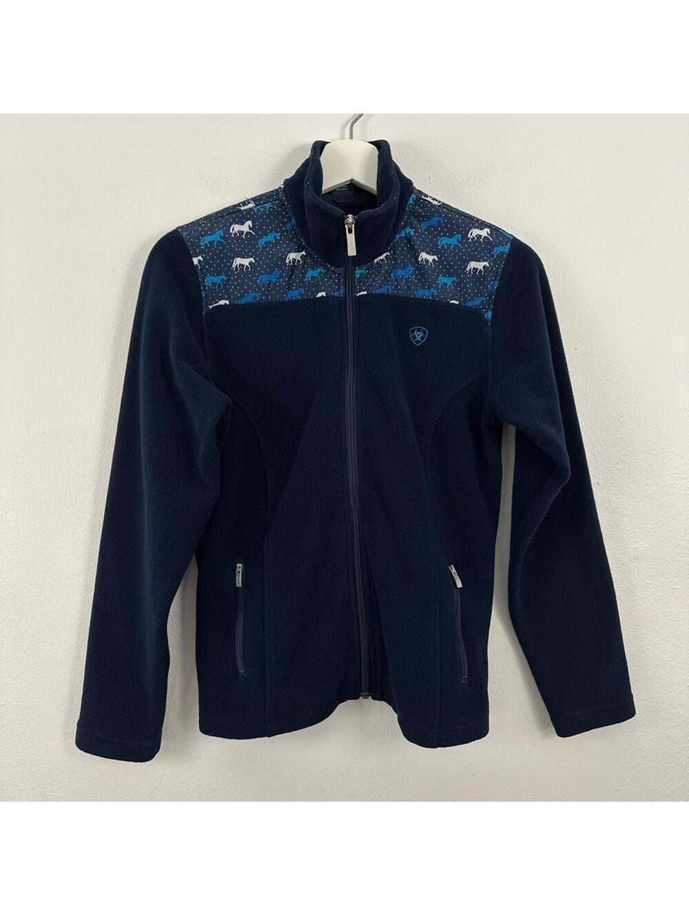 Ariat Horse Print Kids Jacket Size XL